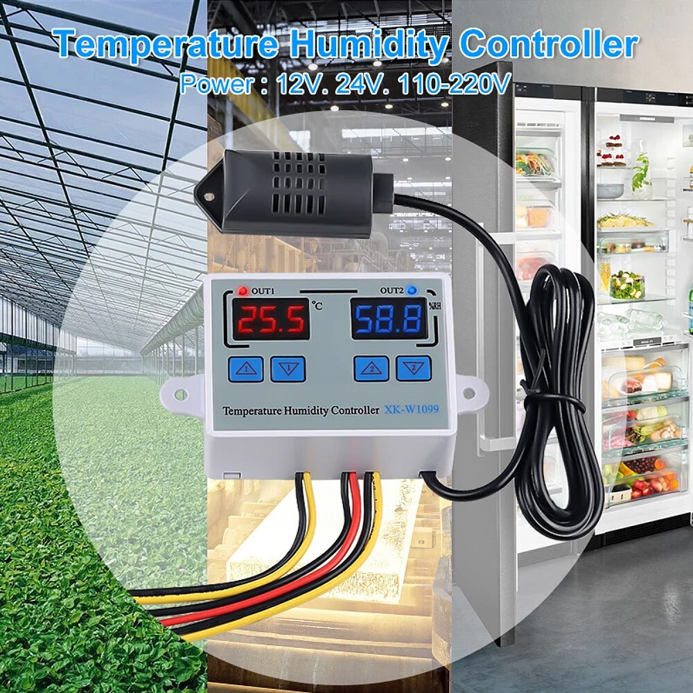 for W1099 digital controller for precise temperature and humidity control--