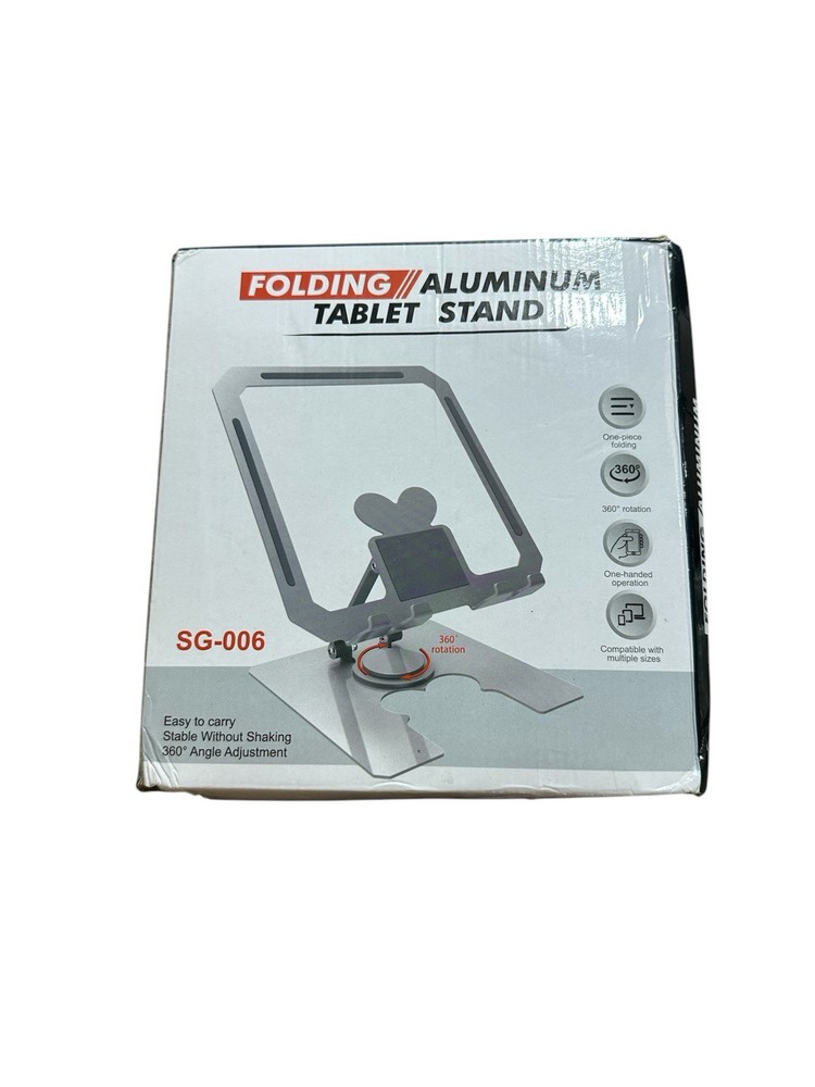 Aluminum Folding Tablet Stand For Laptop iPad Surface
