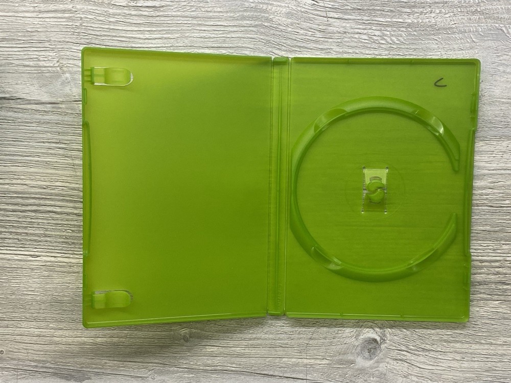 OEM Microsoft XBOX Original Green Empty Replacement Game Disc Case - EXCELLENT!