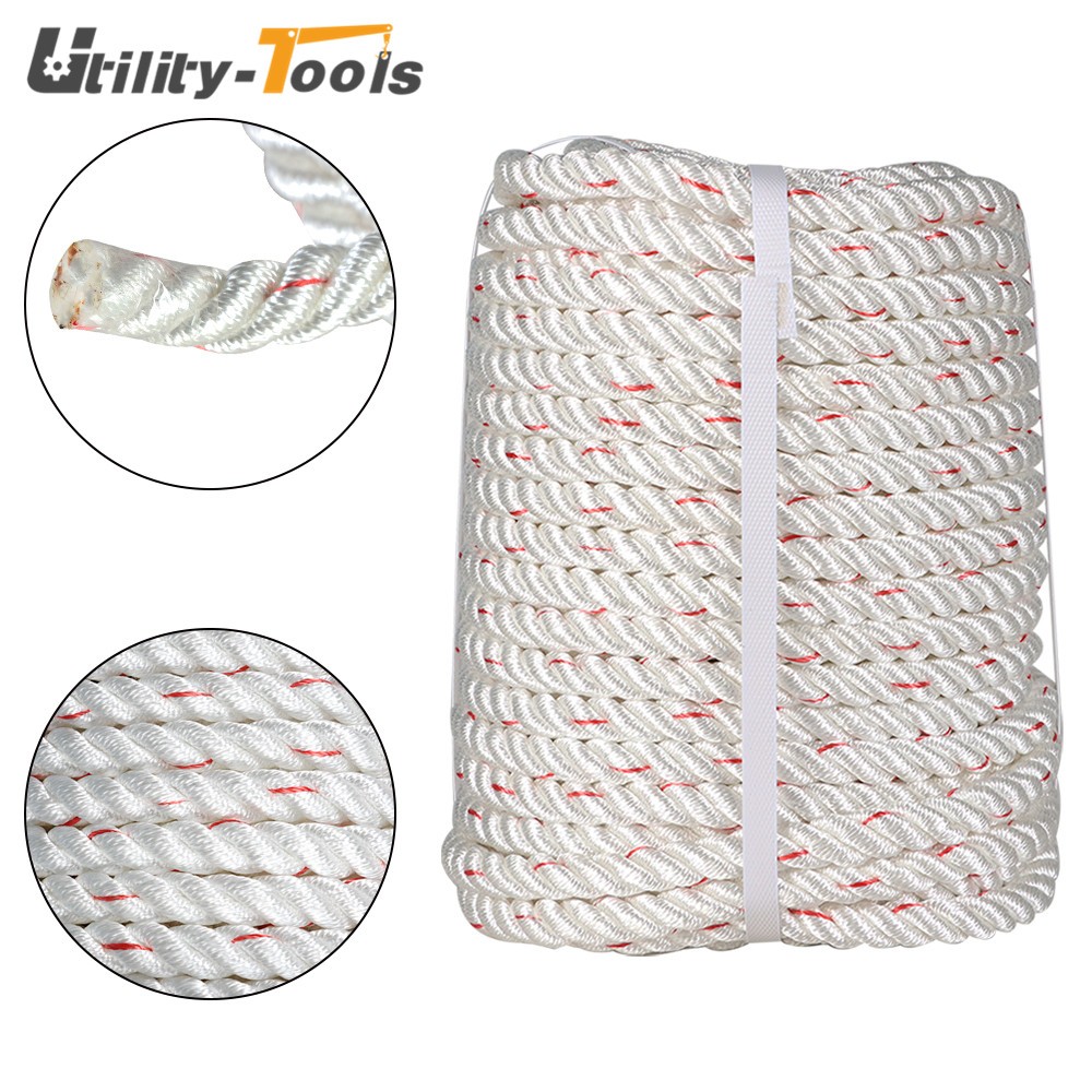 5/8" x 150' Double Braid Polyester Rope Pulling Rope 8600LBS Load Sailing Rope