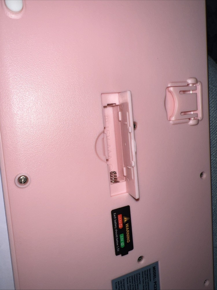 Pink Wireless Keyboard And Mouse Combo - New Without Box