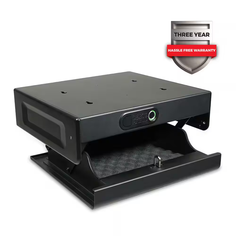 0.18 Cu Ft Quick Access Drop Action Security Vault with Biometric Lock