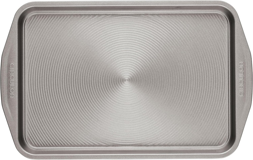 Circulon Nonstick Bakeware 2-Piece Baking Sheet, Bakeware Set, Gray