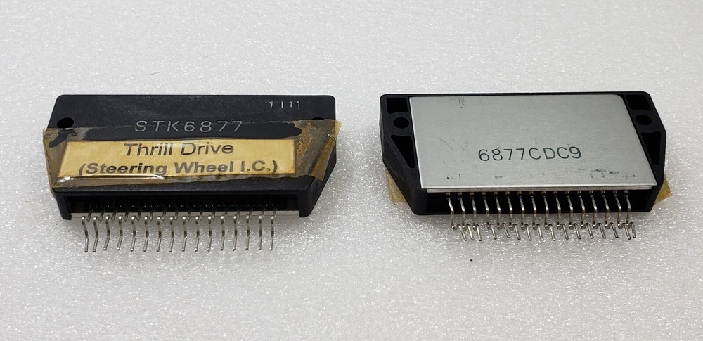 KONAMI Original Steering Wheel I.C. for Thrill Drive