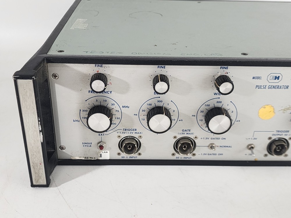 EH Electronics Model 129 ~ Pulse Generator ~ Power On / Untested / AS-IS