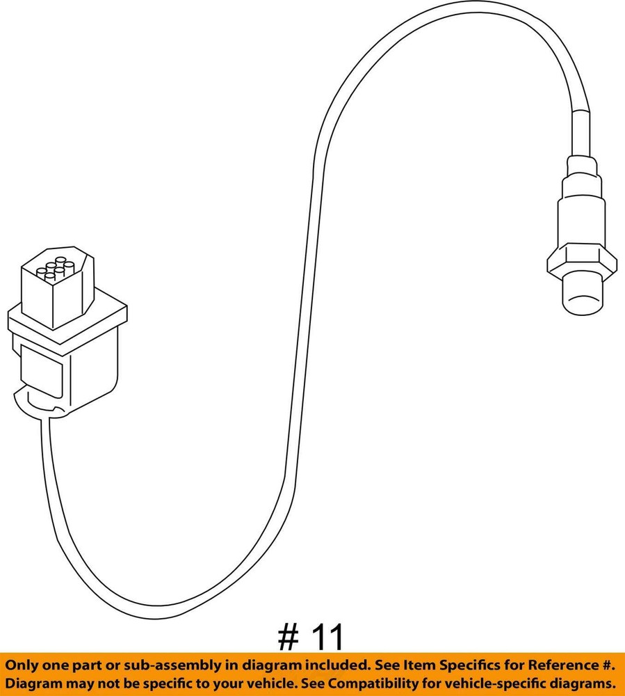 Mini Cooper S and JCW Engine Harness Upstream Oxygen Sensor Connector 07-16 R5x