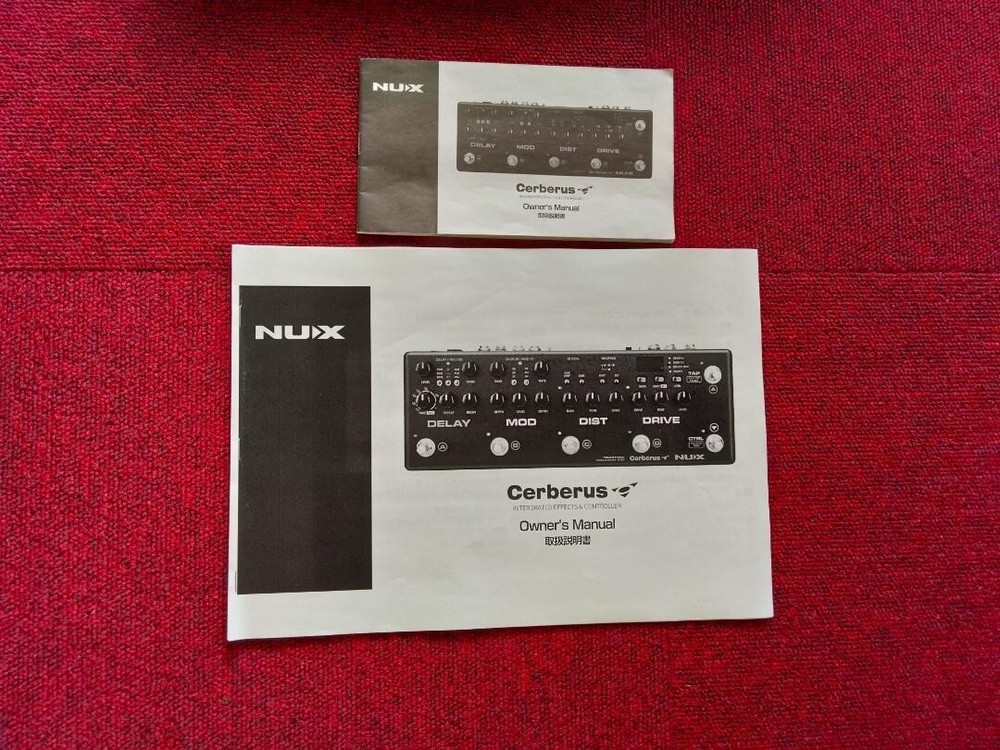 NUX Cerberus Multi Effecter Guitar Effects Pedals Analog Musical Instruments