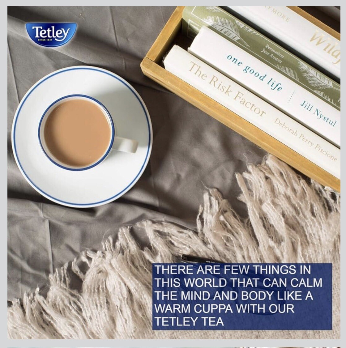 2 Box Tetley British Blend Premium Black Tea 160 Bags Deliciously Rich & Robust