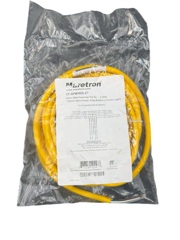 Maretron Micro/Mid Powertap Tee     CF-SPWR05-C5