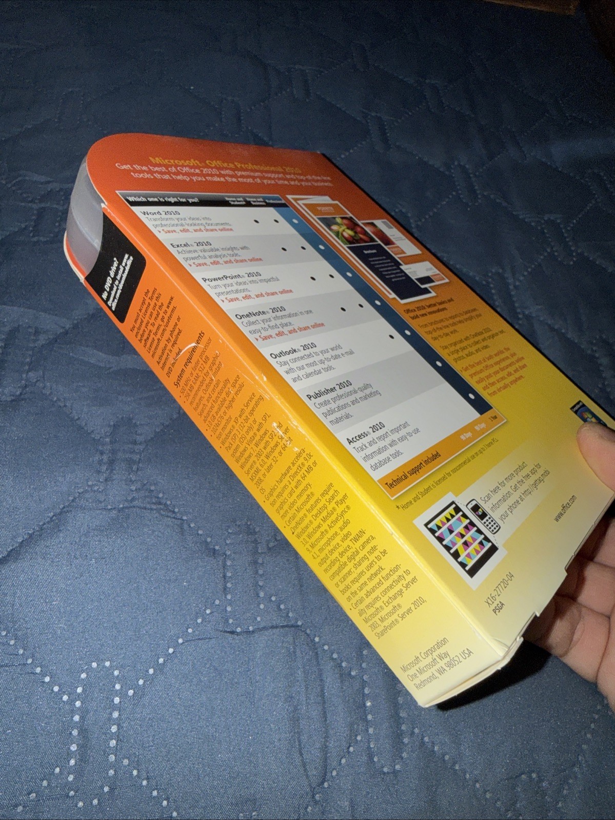 Microsoft Office Professional 2010 DVD • Complete Retail Box • Product Key Inc