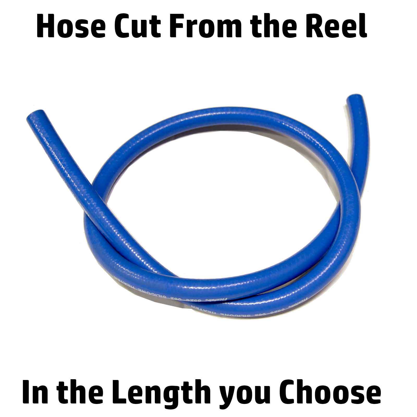 5/8" ID FlexFab 5526 Blue Silicone Heater Hose 16mm 350F Radiator Coolant .63"