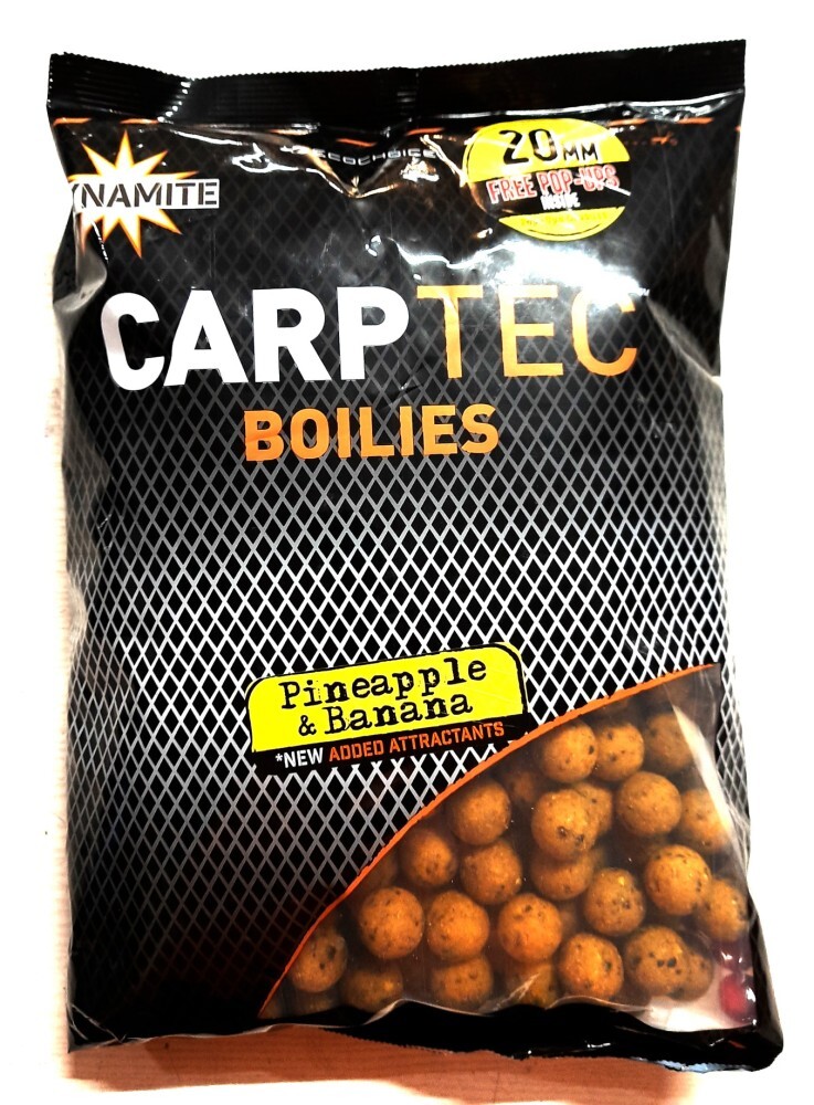 Carp-Tec Pineapple & Banana Boilies 20mm Dynamite Baits