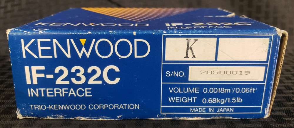 479210 - Kenwood IF-232C Interface