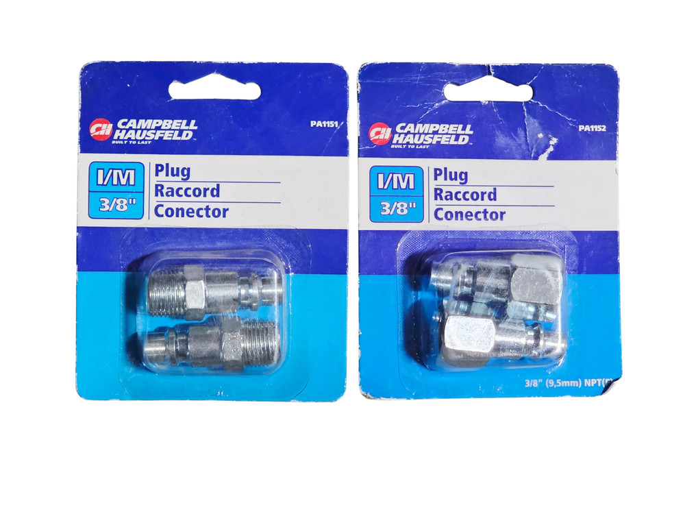 Campbell Hausefeld I/M 3/8'' Plug set 4pc