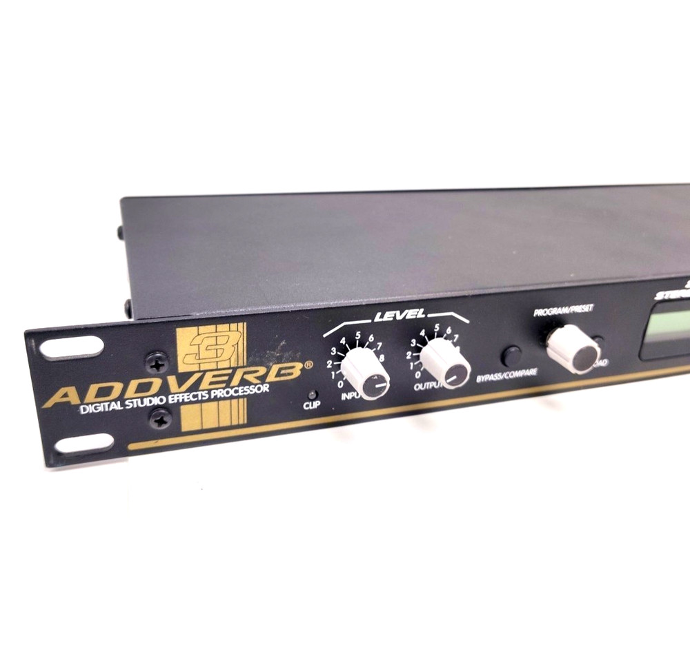Peavey AddVerb III 3 Digital Studio Effect Processor Rack Mount Tested No Cables