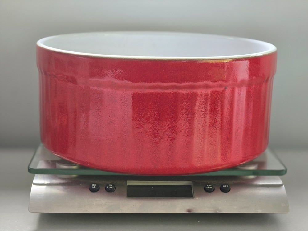 Emile Henry Souffle Dish-Red