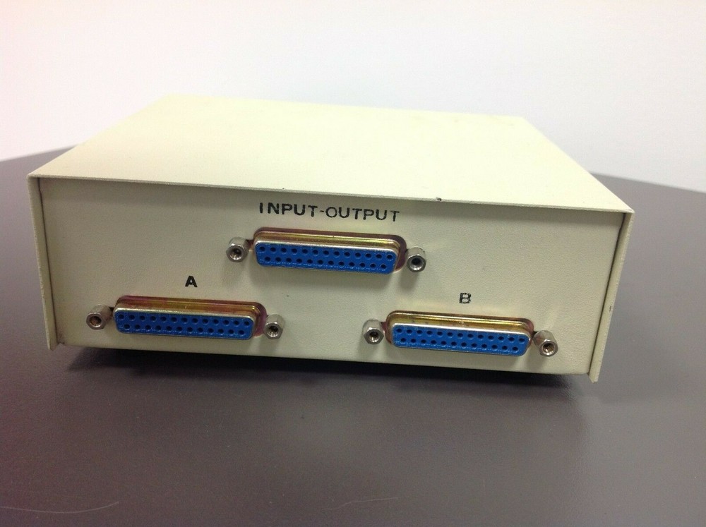 DB25 Manual Data Transfer Switchbox, USED