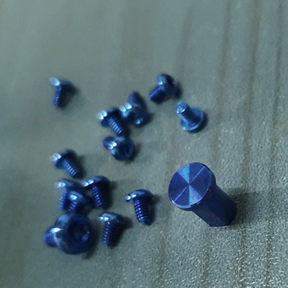 Anodized Blue Titanium Screw & Pivot Set For Benchmade 940 Osborne