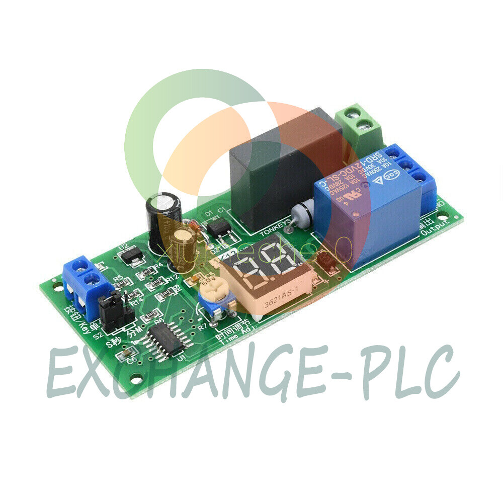 AC 220V Digital Display Delay Relay Module Delay Timer Switch 0-99 S/Min JK13