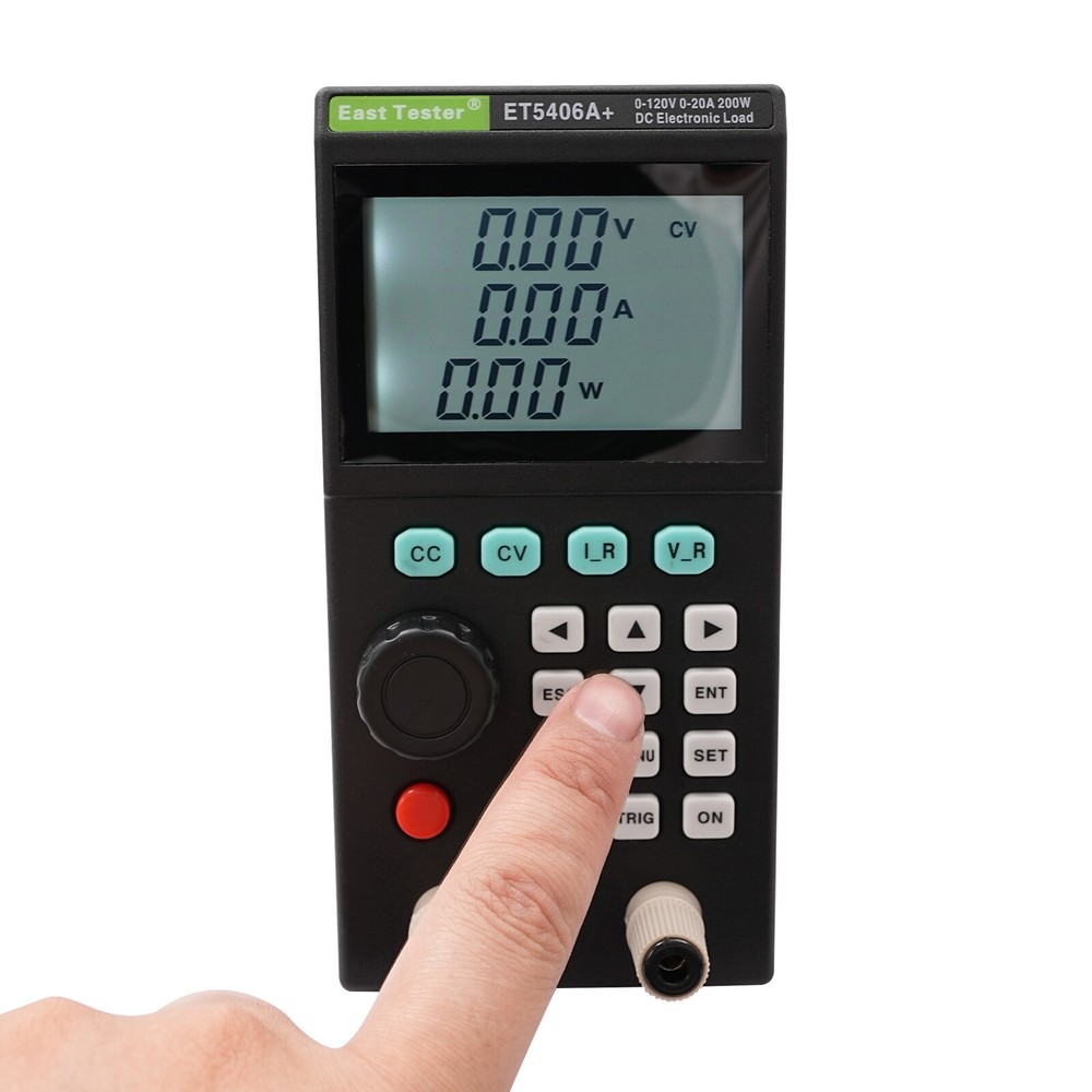 Electronic Load Tester Electronic DC Load Battery Capacity Tester 200W 120V