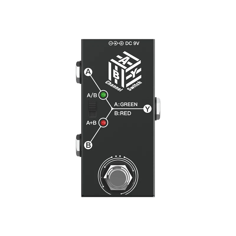 Guitar Pedals Line Selector Switch Mini Effect Pedal Bidirectional Transmission