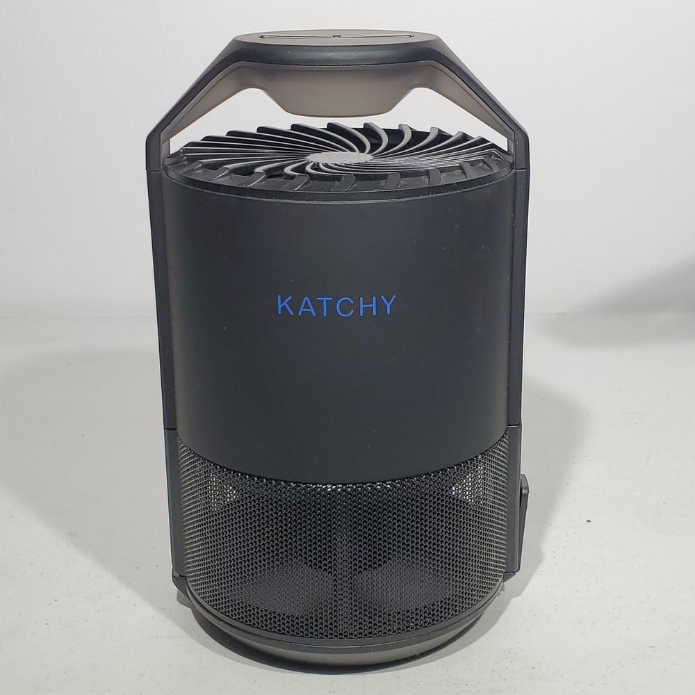 Katchy Automatic Indoor Insect Trap - Black UV Light Table Top Bug Catcher