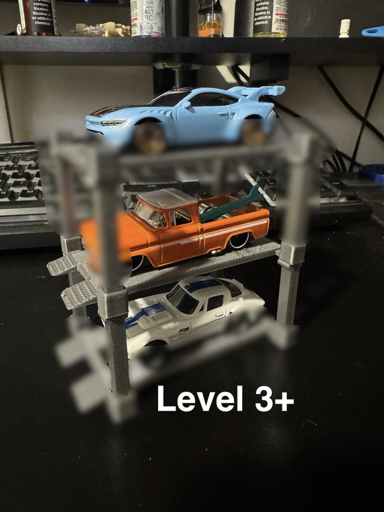 Hotwheels 4 Post Lift Display