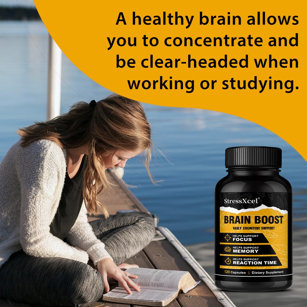 Brain Boost Nootropic Supplements Improve Cognitive Memory Mental Clarity US