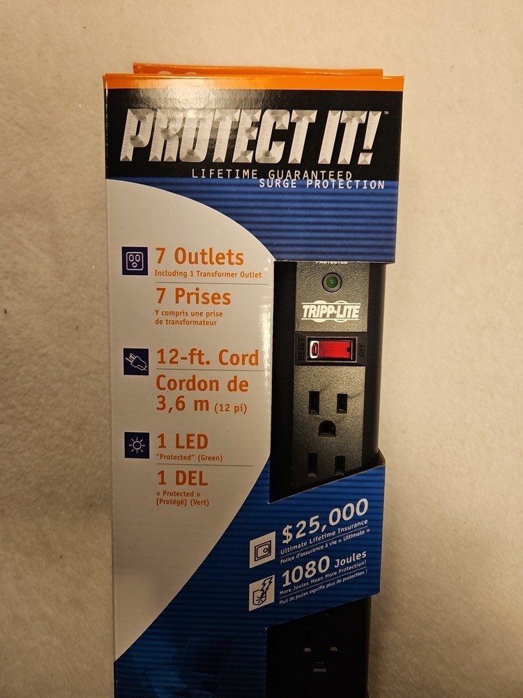 Tripp Lite TLP712B Surge Protector