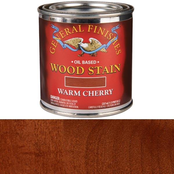 Warm Cherry 1/2 Pint GF Wood Stain