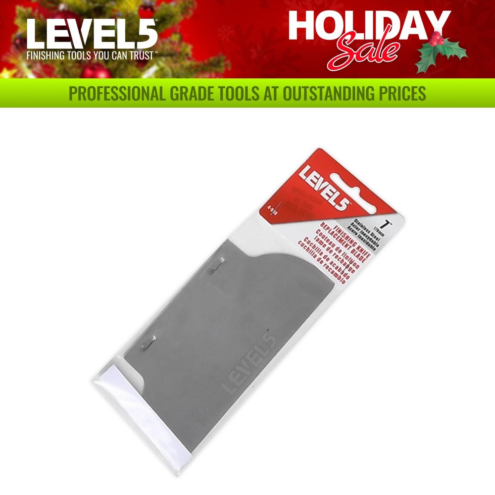 Drywall Skimming Blade 7" Replacement Insert - LEVEL5 | 4-949