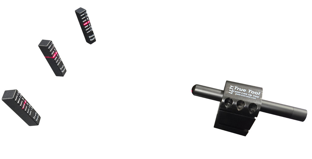 True Tool - Laser Line Up Tool - easy alignment for pulleys and sprockets