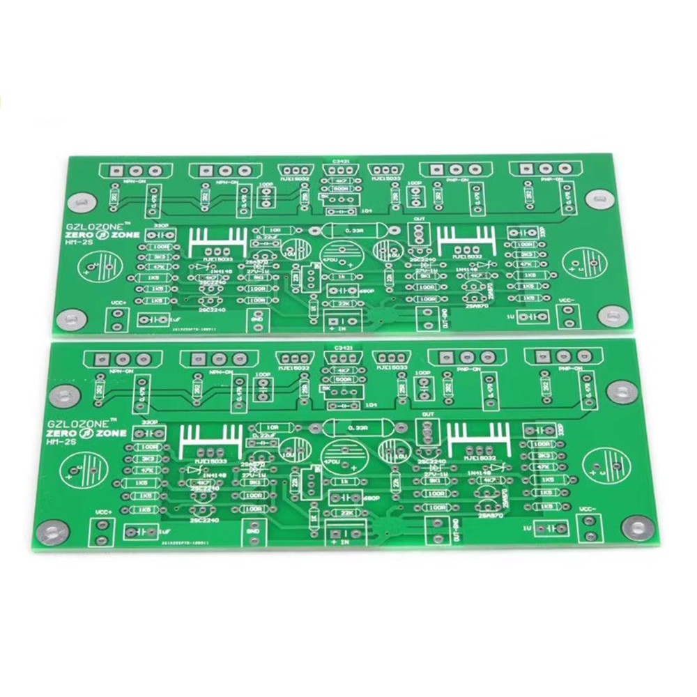 1pair HM2S-50W Class-A Power Amplifier PCB Board ( Two-channel version)
