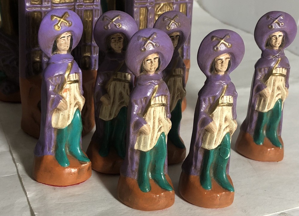 Vintage Hand Painted Chess Figures (29)