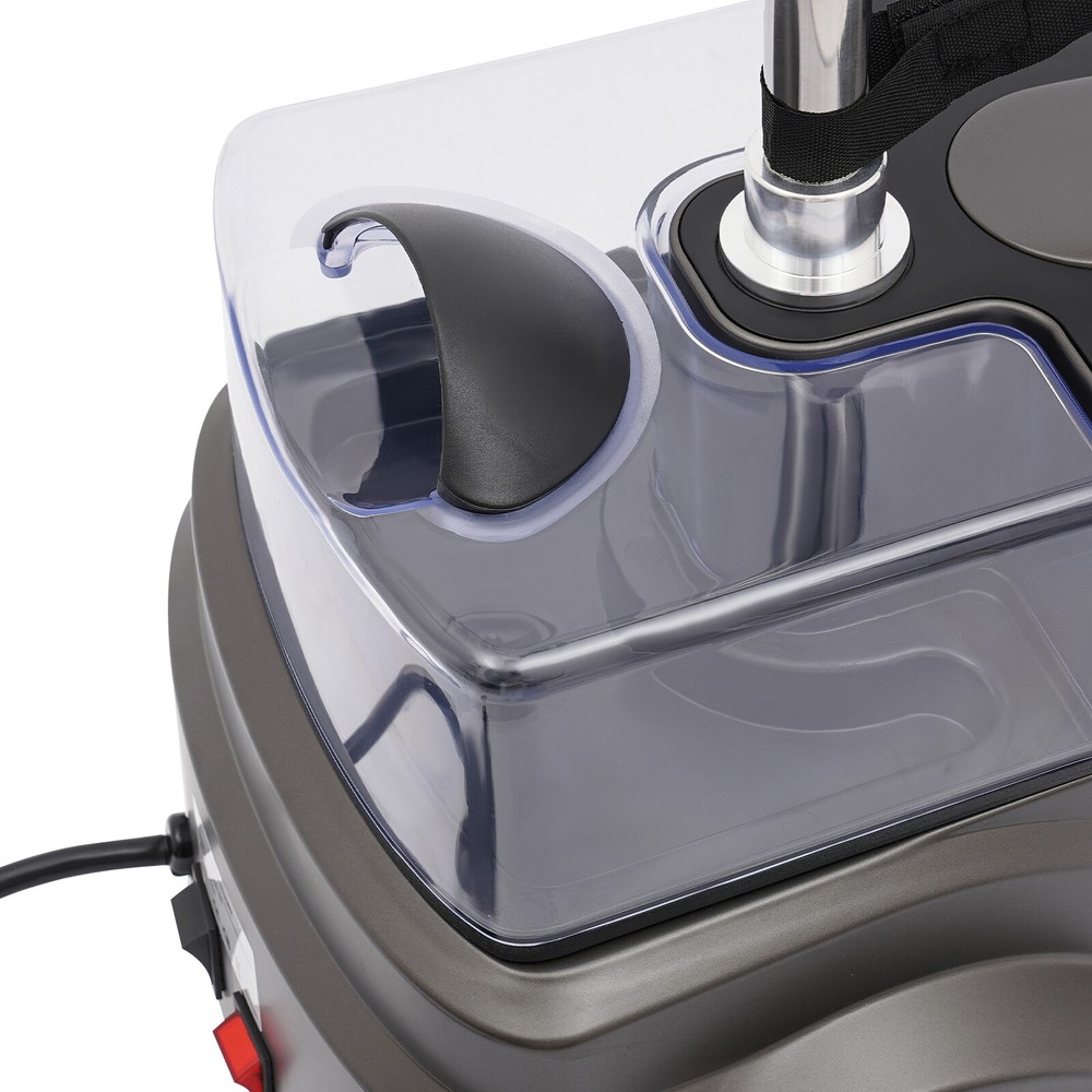 Standing Garment Steamer for Clothes Roll Wheels Wrinkle Remover Continuous