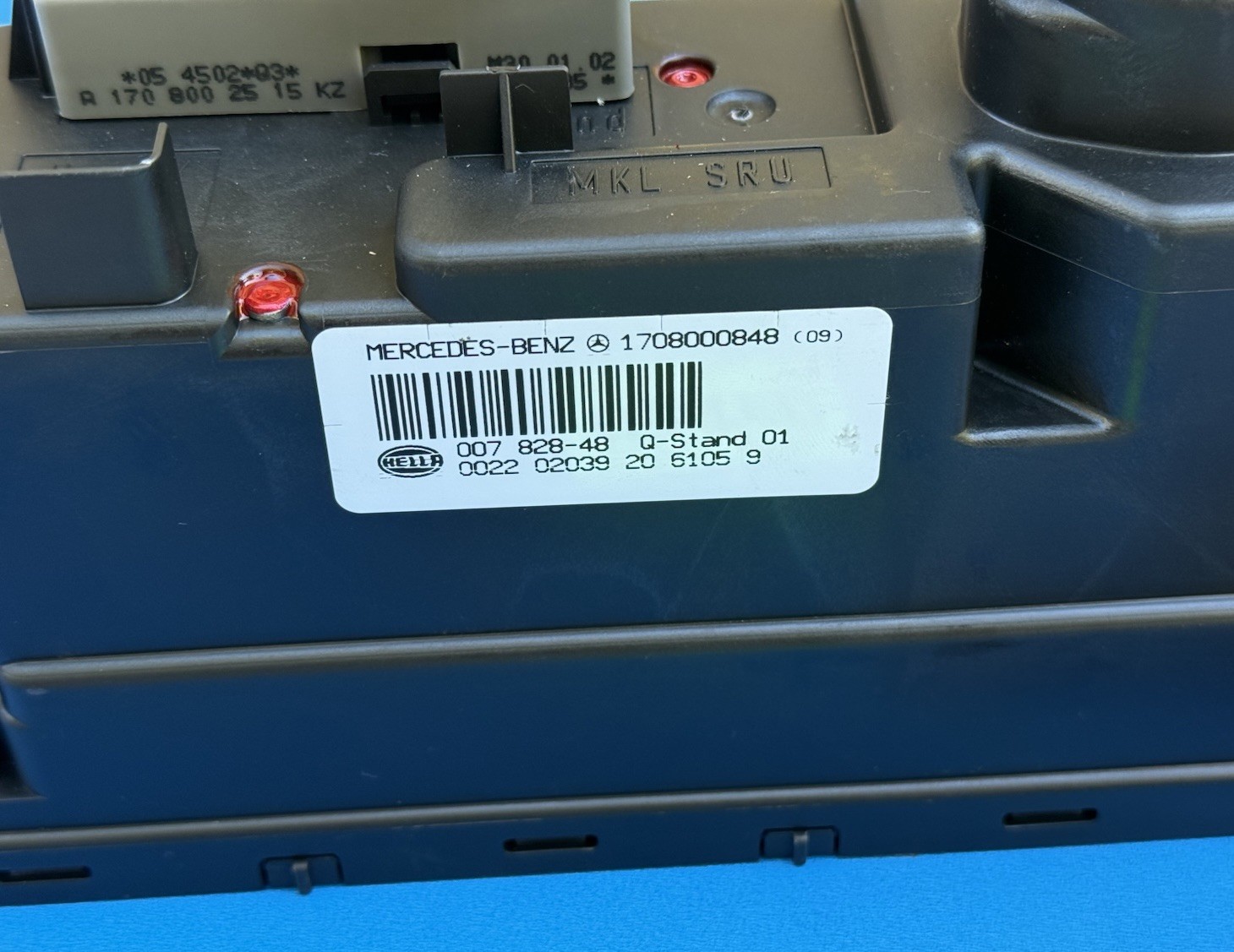 97-04 Mercedes R170 SLK230 SLK320 SLK32 AMG Central Door Locking Vacuum Pump OEM