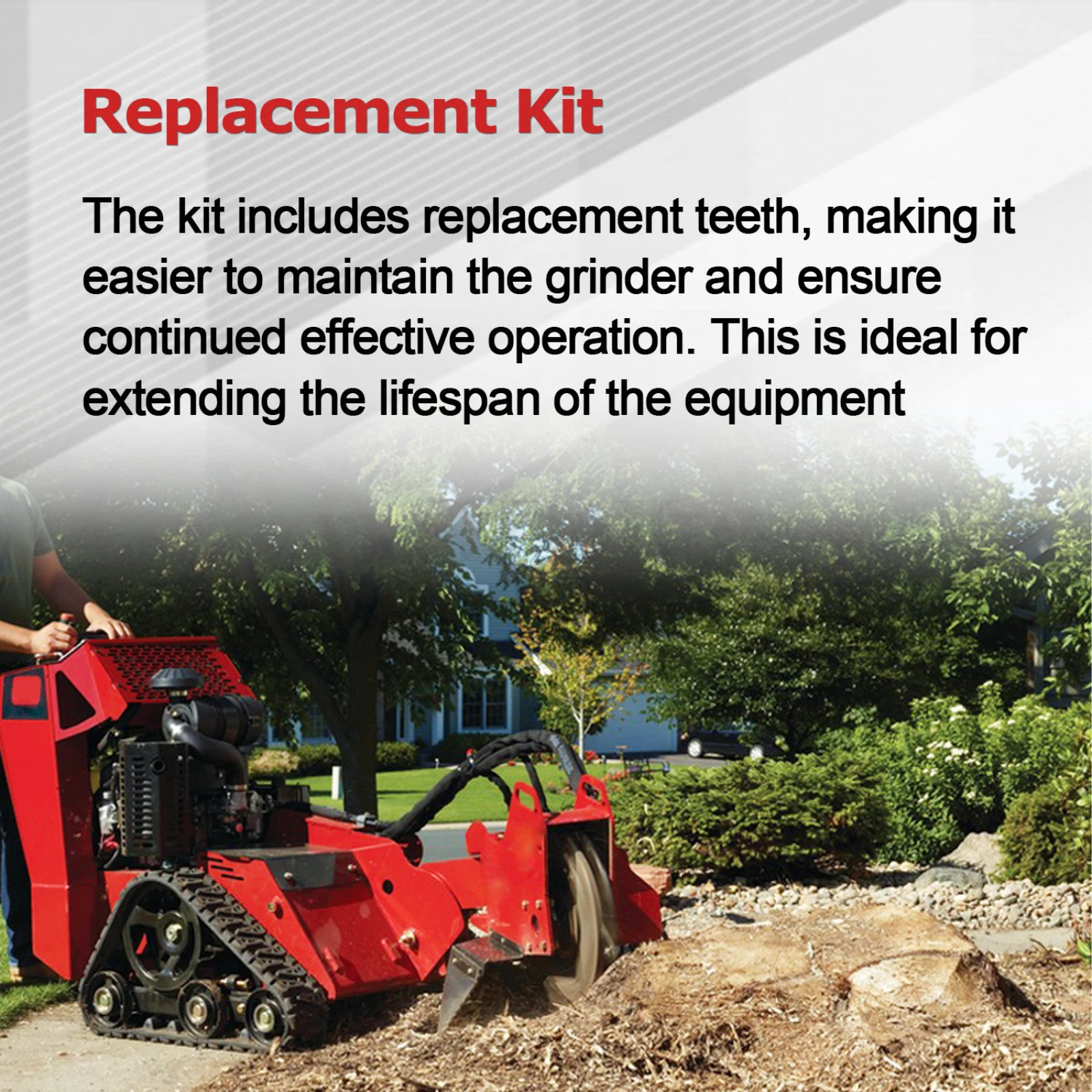 For BARRETO SG30 Stump Grinder Teeth Kit W/ 2-1/4" BOLTS Replace Grinder Teeth