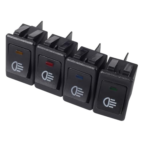 8pcs Replacement Fog Light Toggle Switch DC 12V 35A LED Fog Light Toggle