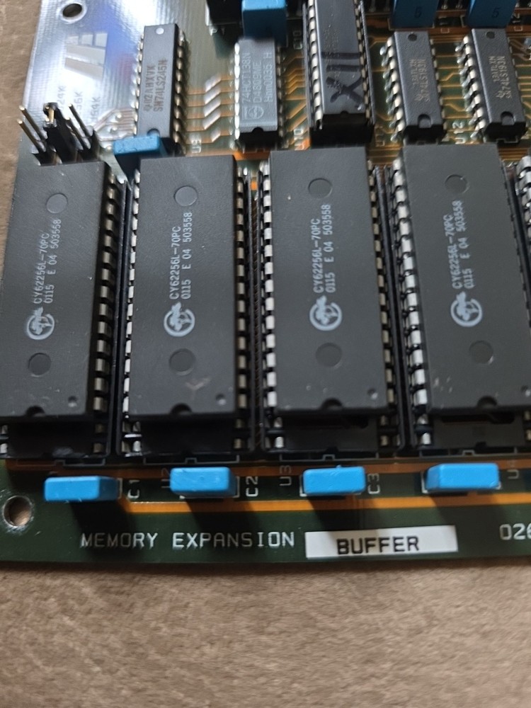 Hirsch Electronics Memory Expansion Board 32K Code 026-0000051 Rev B