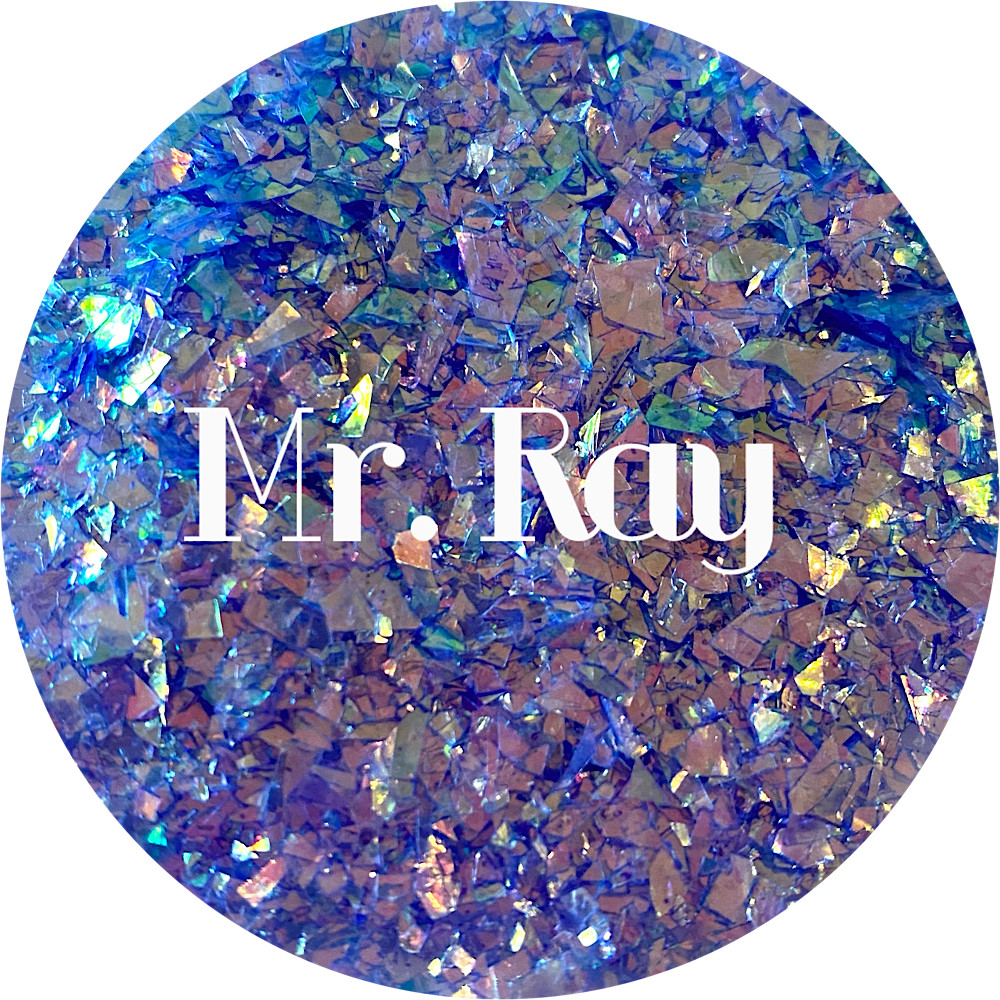 Premium Polyester Glitter - Purple Irregular Cut Shards
