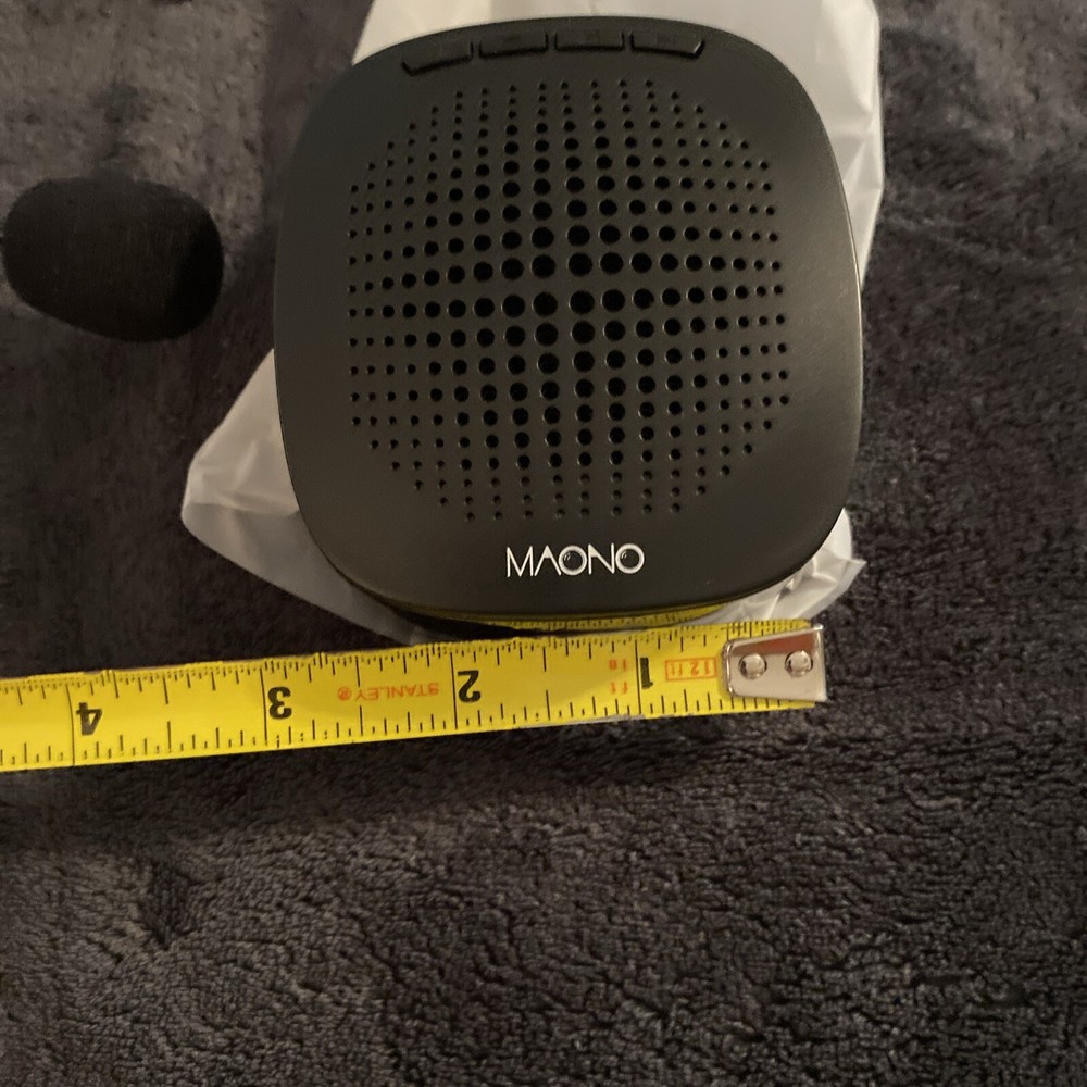 Voice Amplifier MAONO Portable Rechargeable Mini Speaker with Wired Microphon...