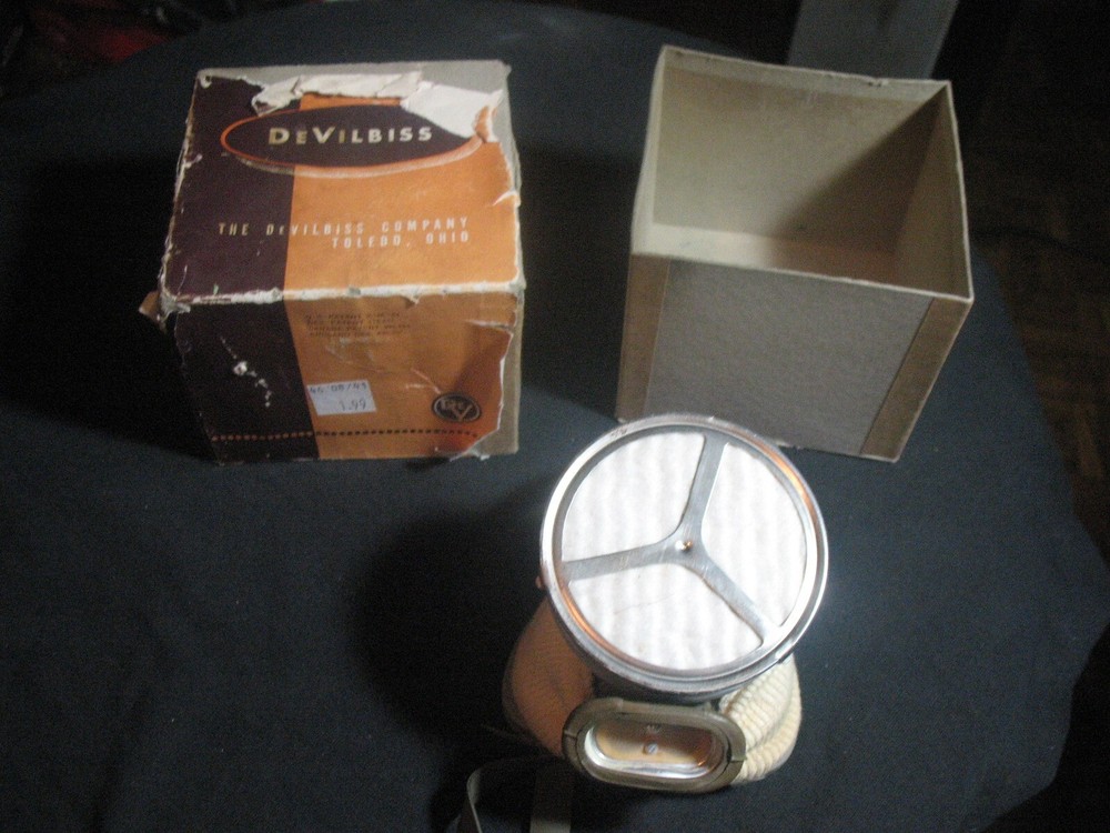 vintage devilbiss respirator msd 550