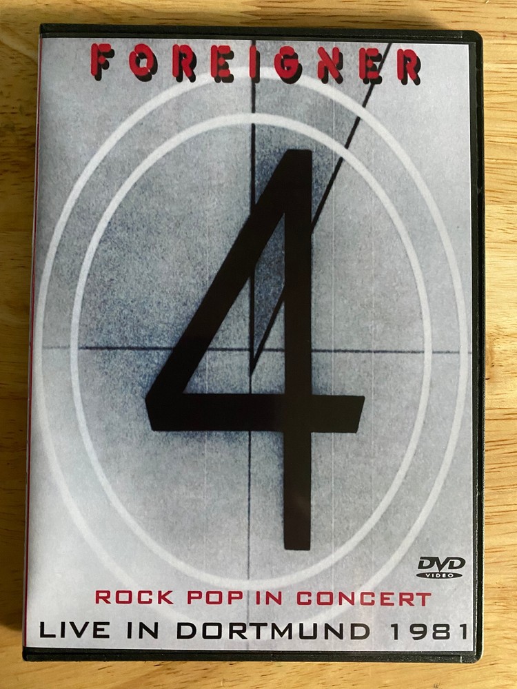 Foreigner -  Rock Pop In Concert Live 1981 DVD Mick Jones