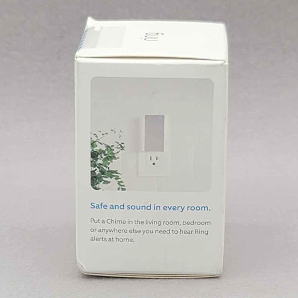 Ring Chime Plug in Chime for Ring Devices White