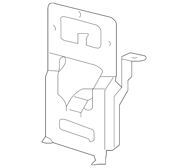 Genuine GM Forward Range Radar Bracket 23255966
