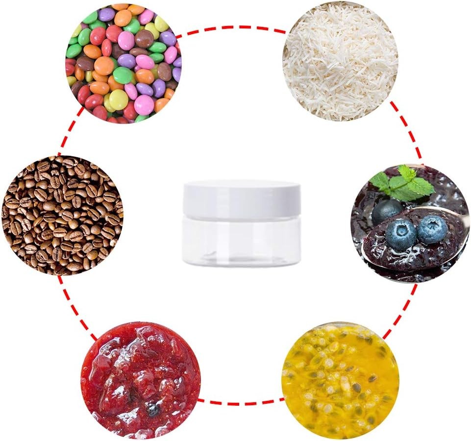 Clear 1oz Cosmetic Storage Containers 24 Pack