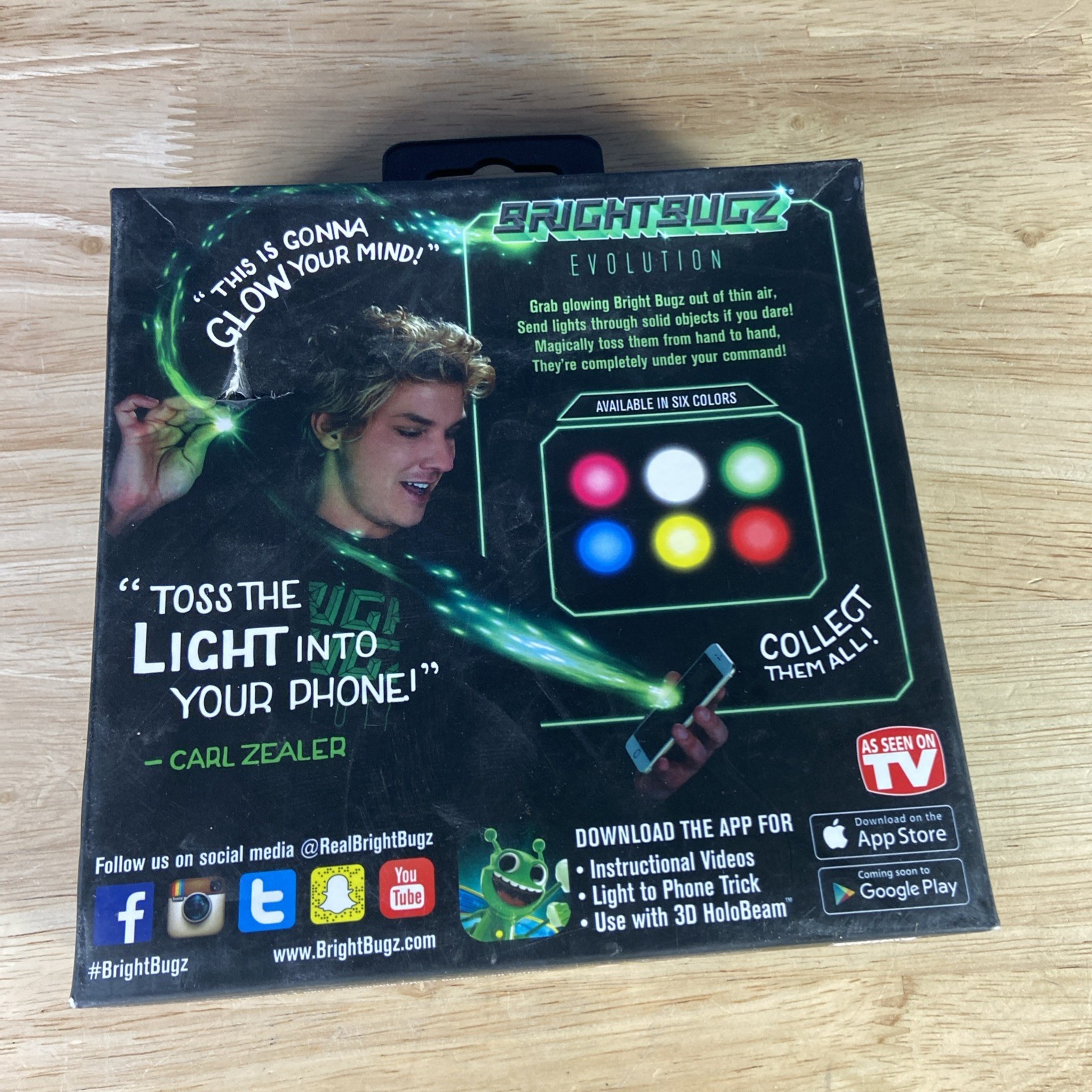 Blue Bright Bugz Evolution Magic Lights