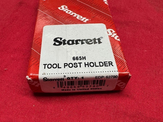 Starrett 665H Tool Post Holder