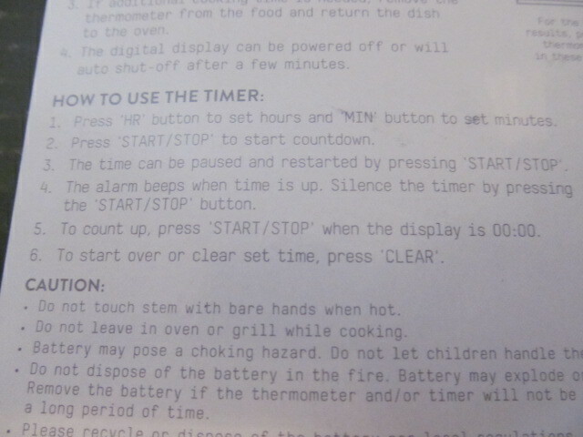 Taylor Thermometer & Timer Set