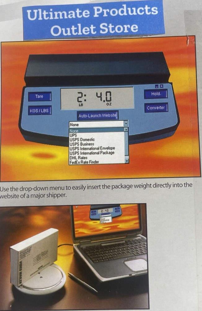 RADIO SHACK Electronic SCALE 26-950 USB